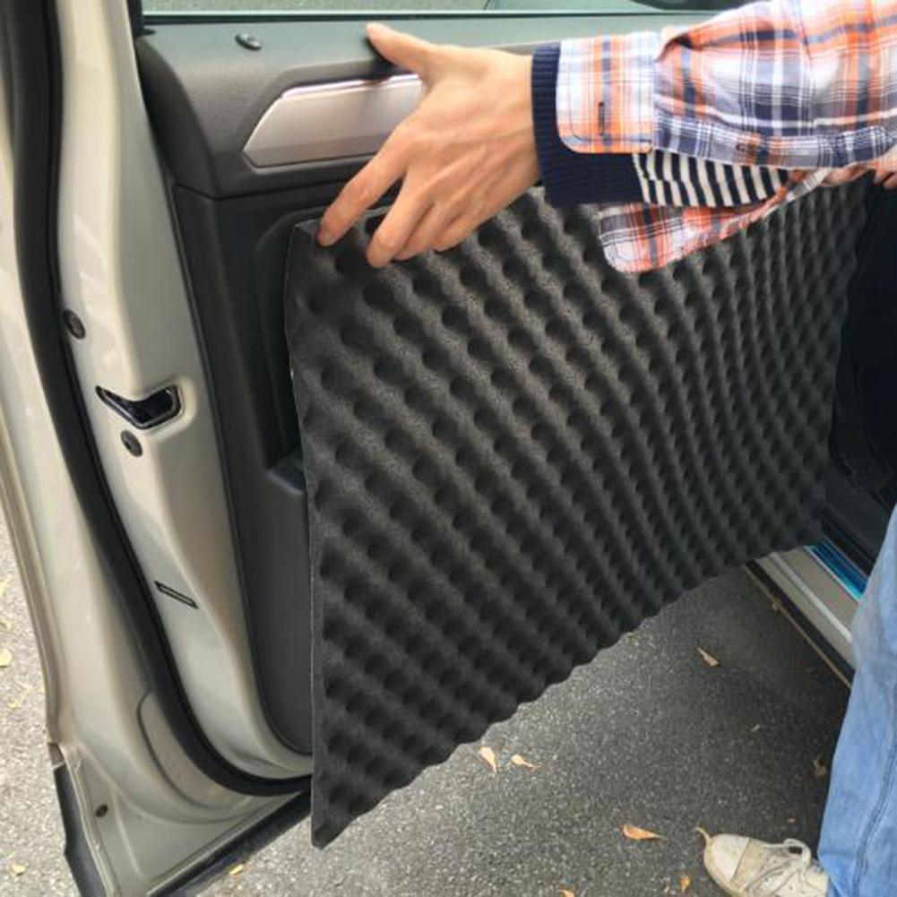 Sound Dampening Foam - แผ่นกันเสียงรถยนต์หนา 18 มม. สำหรับตกแต่งภายในรถยนต์ ชิ้นส่วนฉนวนกันเสียง โฟมกันเสียง