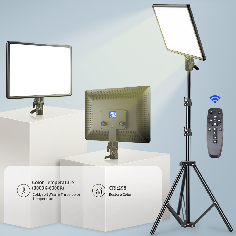 Led Light Panel Stream - 10/14 นิ้ว LED Video Light Panel