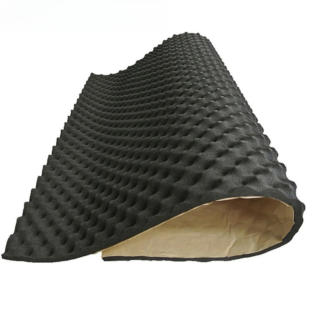 Sound Dampening Foam - แผ่นซับเสียงกันเสียงแบบมีกาวในตัวขนาด 2 ซม. สำหรับรถยนต์ ฉนวนกันเสียง โฟมซับเสียง