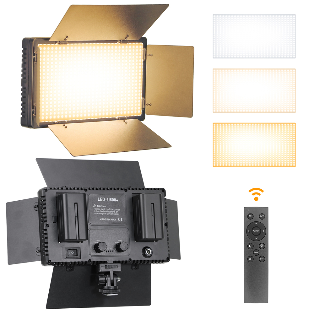 Led Light Panel Stream - U800 600 LED Video Light Panel