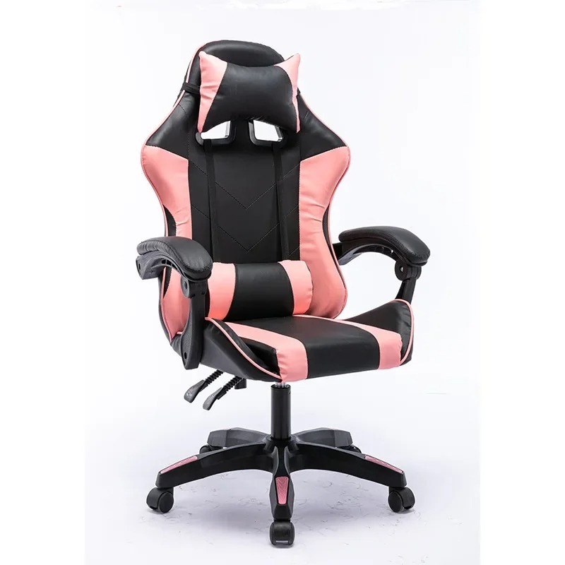 Esports Gaming Lounge - เก้าอี้สำนักงานดีไซน์เรียบง่ายทันสมัย เก้าอี้นั่งเล่นสำหรับนักเรียน ห้องนอน เก้าอี้เล่นเกมอีสปอร์ต นั่งสบาย เหมาะสำหรับการนั่งทำงานที่บ้าน