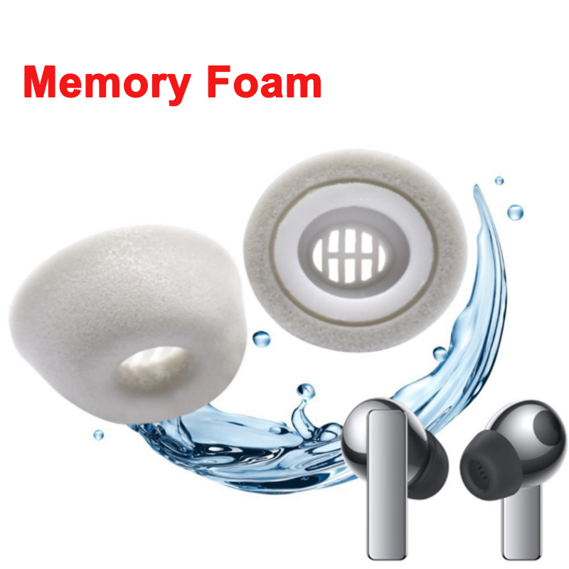 Sound Dampening Foam - 2PCS 1คู่หน่วยความจำโฟมหูคำแนะนำสำหรับ HUAWEI Freebuds Pro Eartips