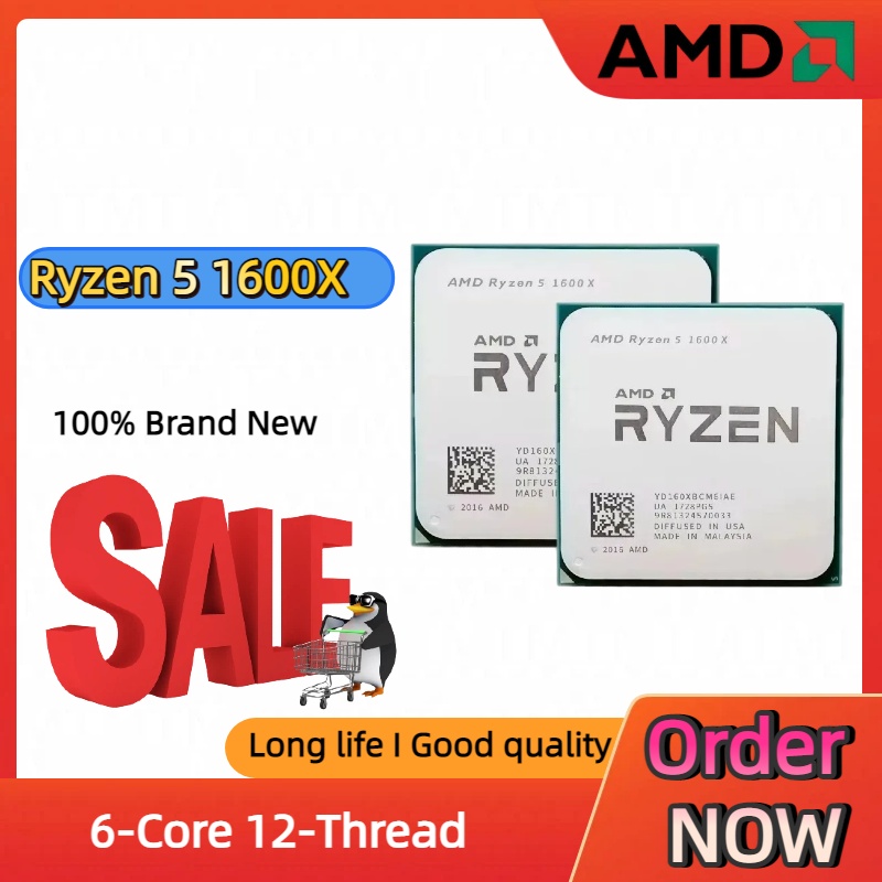 Amd Cpu Ryzen 5 - ของแท้และของใหม่ 100% Ryzen 5 1600X AMD