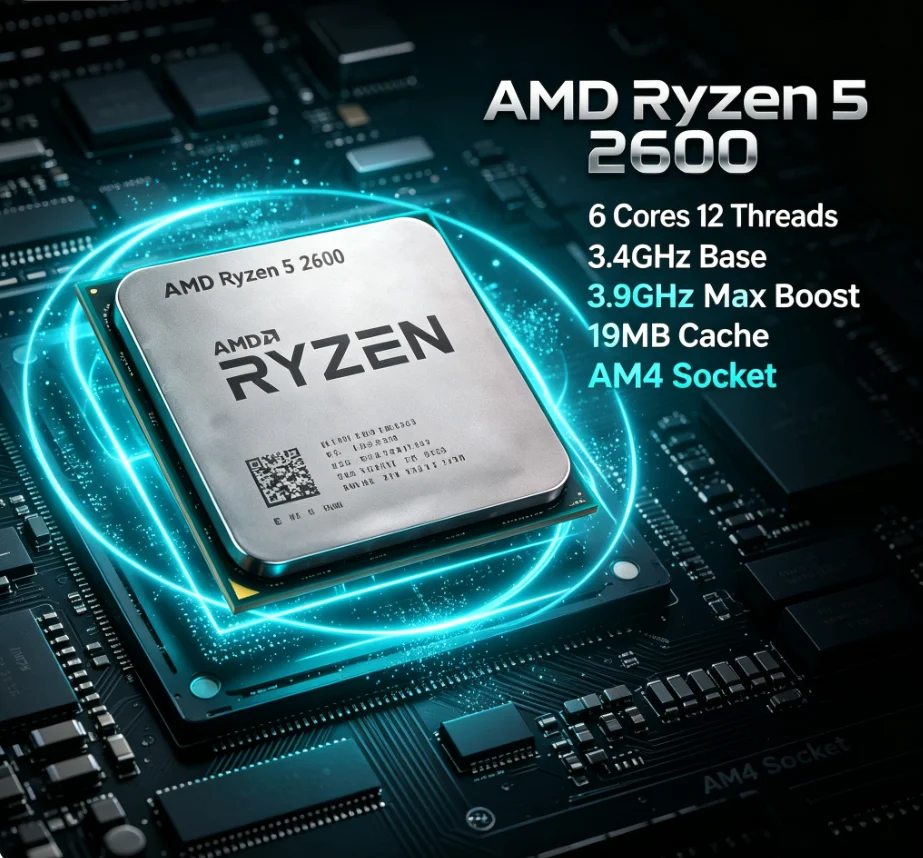 Amd Cpu Ryzen 5 - ซีพียู AMD Ryzen5 2600 R5 2600