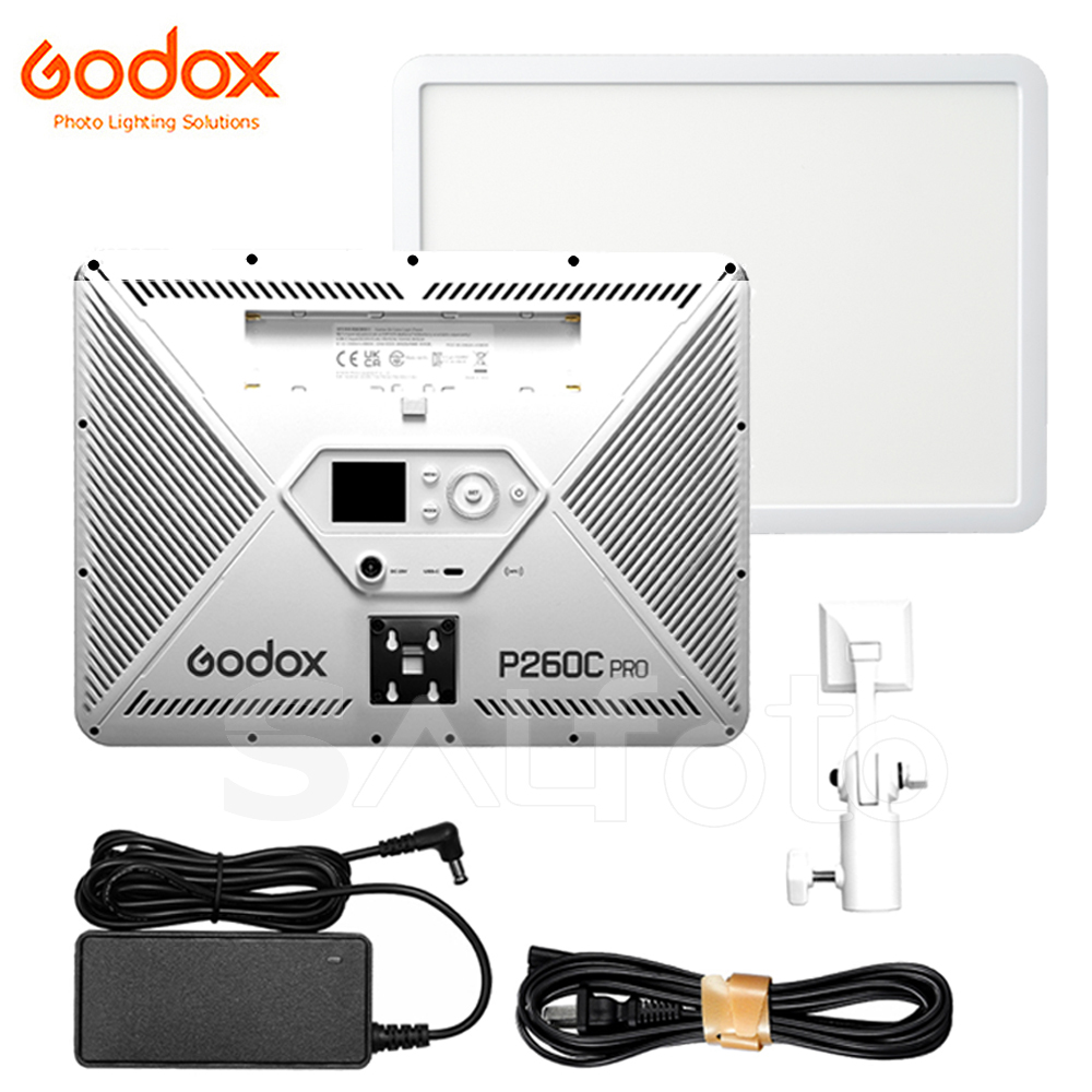 Led Light Panel Stream - ไฟวิดีโอ LED Godox P260C Pro 45W