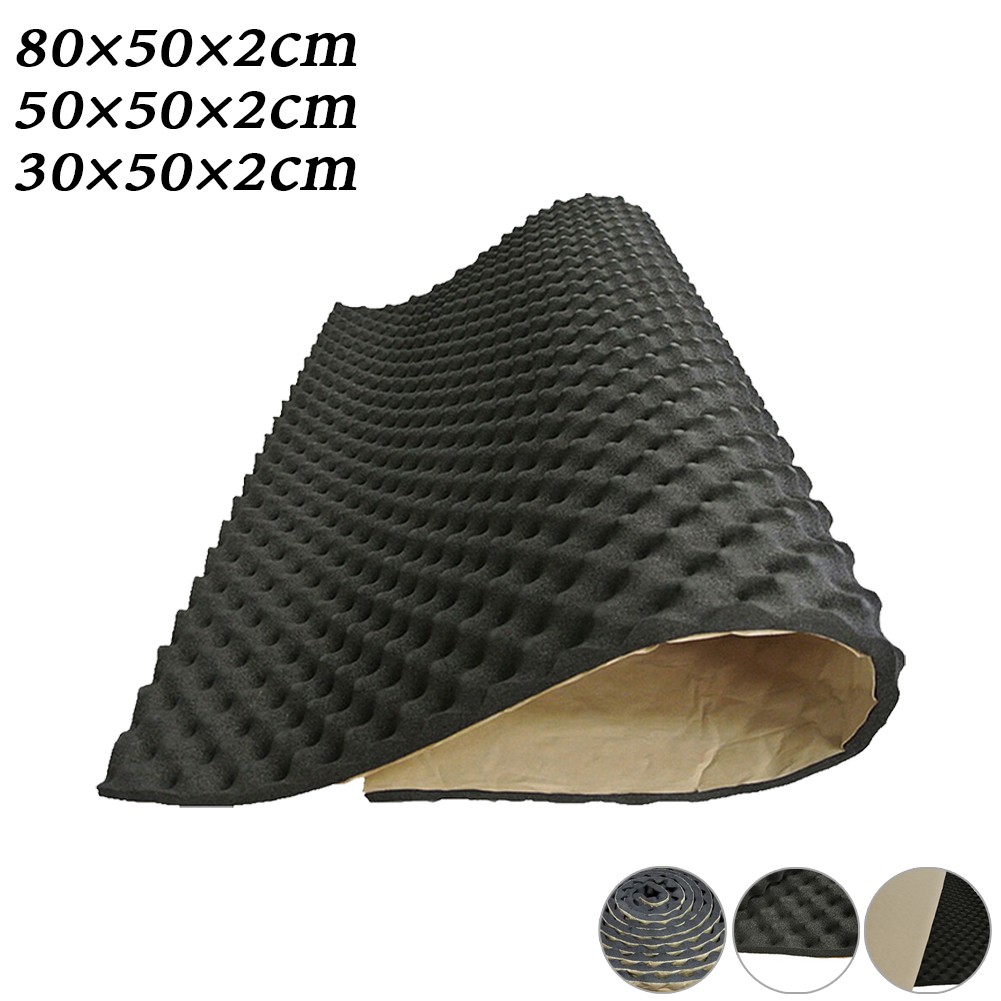 Sound Dampening Foam - แผ่นซับวูฟเฟอร์โฟมลดเสียงรบกวนสำหรับรถยนต์, แผ่นซับวูฟเฟอร์ลดเสียงเครื่องยนต์