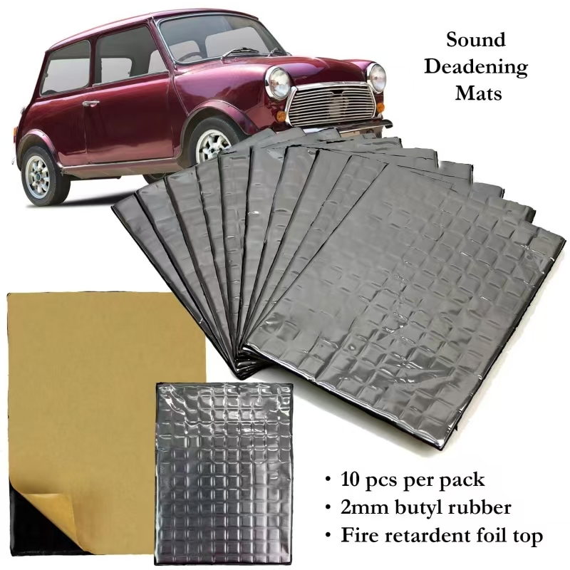 แผ่นซับเสียงรถยนต์ 10 ชิ้น แผ่ - Sound Dampening Foam บทวิจารณ์และราคา