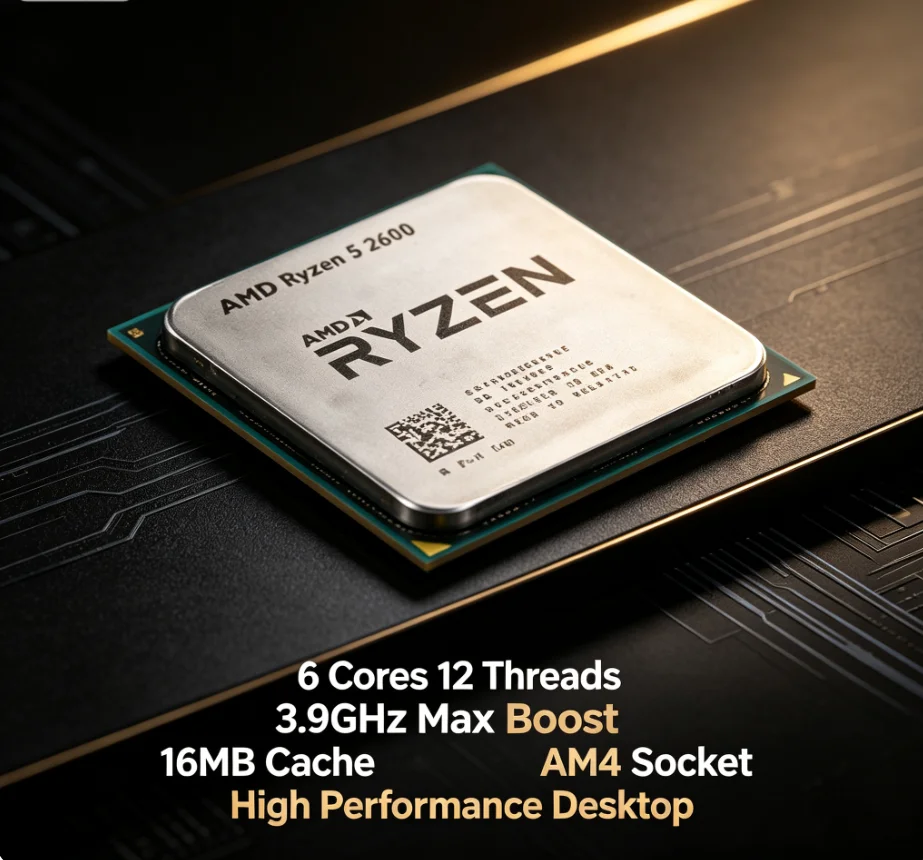 ซีพียู AMD Ryzen 5 2600 AM4 รา - Amd Cpu Ryzen 5 บทวิจารณ์และราคา