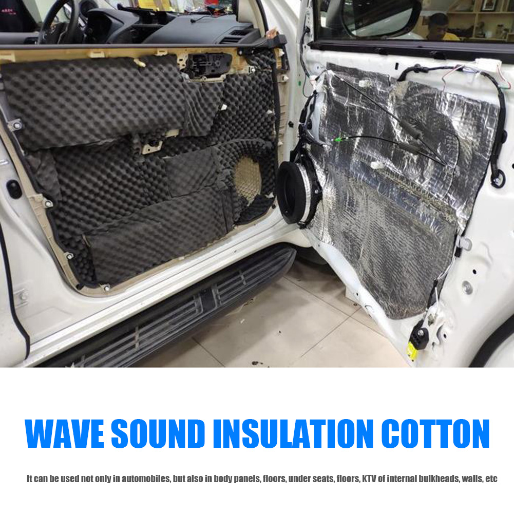 แผ่นกันเสียงรถยนต์หนา 18 มม. ส - Sound Dampening Foam บทวิจารณ์และราคา