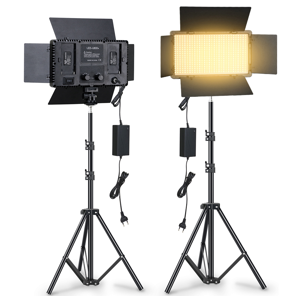LED การถ่ายภาพวิดีโอแผงไฟสตูดิ - Led Light Panel Stream บทวิจารณ์และราคา