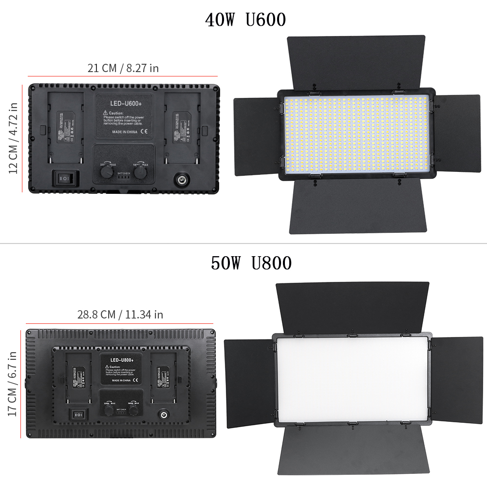 LED การถ่ายภาพวิดีโอแผงไฟสตูดิ - Led Light Panel Stream บทวิจารณ์และราคา