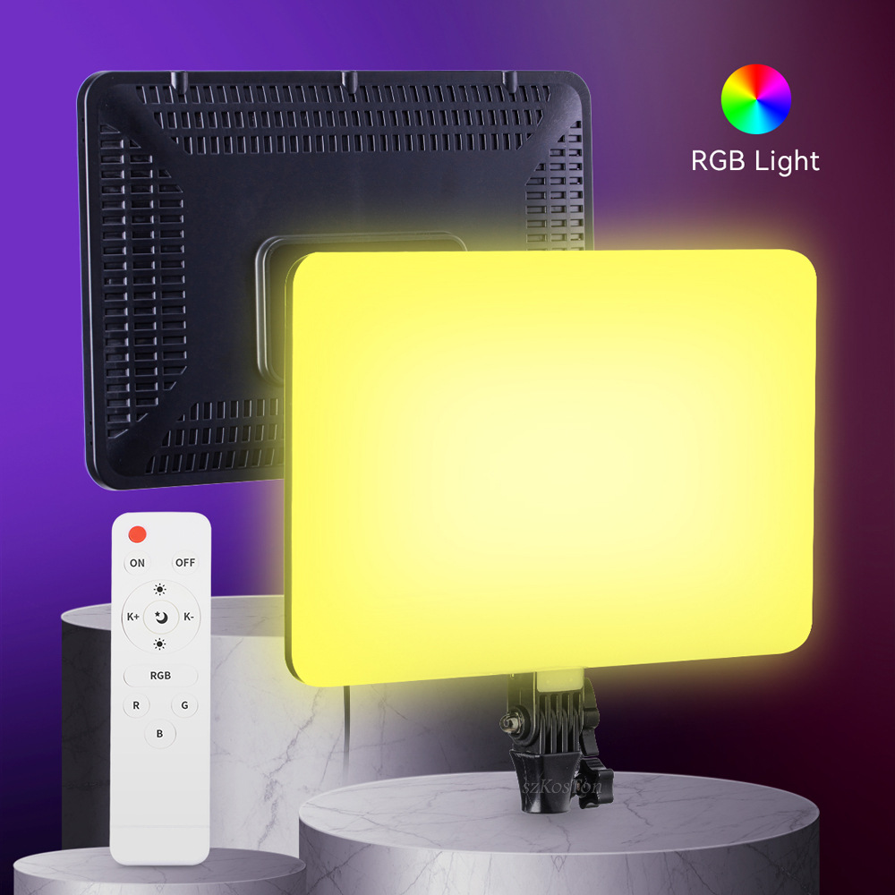 RGB 14 ''LED Video Light รีโมท - Led Light Panel Stream บทวิจารณ์และราคา