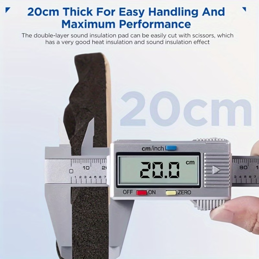1 ม้วน 2 ซม.-50x100 ซม. แผ่นโฟ - Sound Dampening Foam บทวิจารณ์และราคา