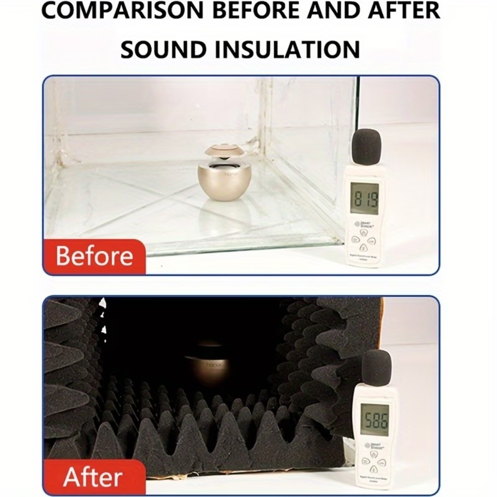 1 ม้วน 2 ซม.-50x100 ซม. แผ่นโฟ - Sound Dampening Foam บทวิจารณ์และราคา