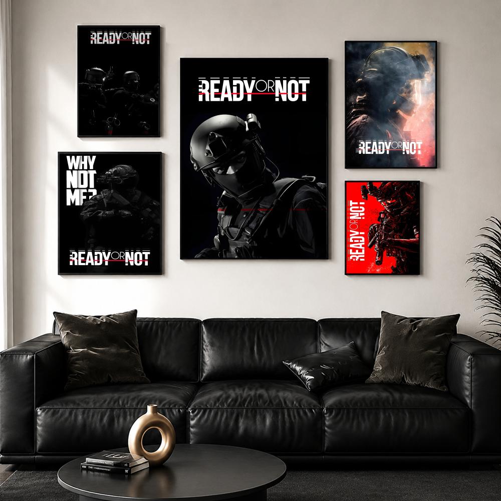 R-Ready or N-NotS โปสเตอร์ HD  - Esports Gaming Lounge บทวิจารณ์และราคา