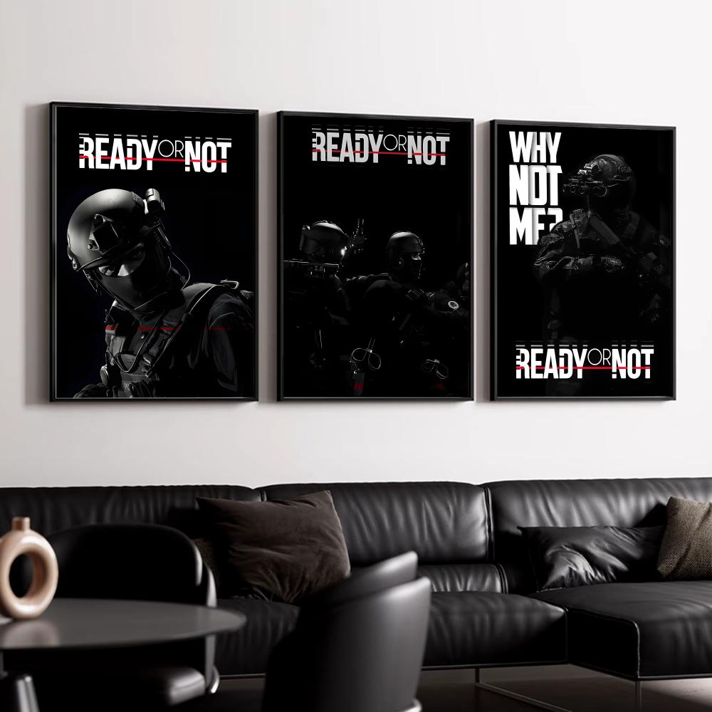 R-Ready or N-NotS โปสเตอร์ HD  - Esports Gaming Lounge บทวิจารณ์และราคา