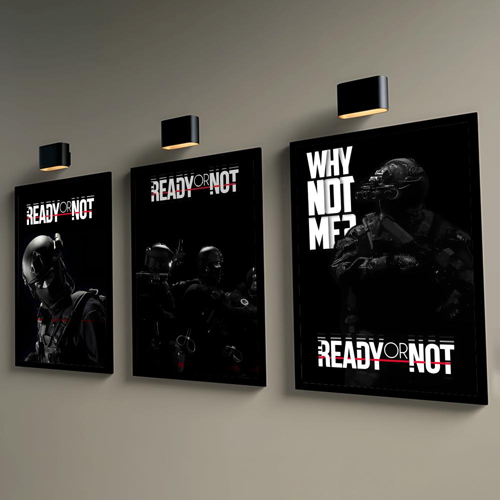 R-Ready or N-NotS โปสเตอร์ HD  - Esports Gaming Lounge บทวิจารณ์และราคา