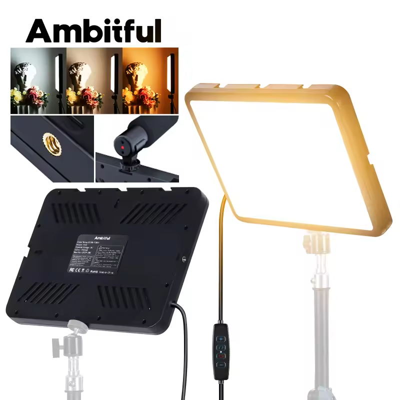 ไฟวิดีโอ Ambitful 280 LED 2800 - Led Light Panel Stream บทวิจารณ์และราคา