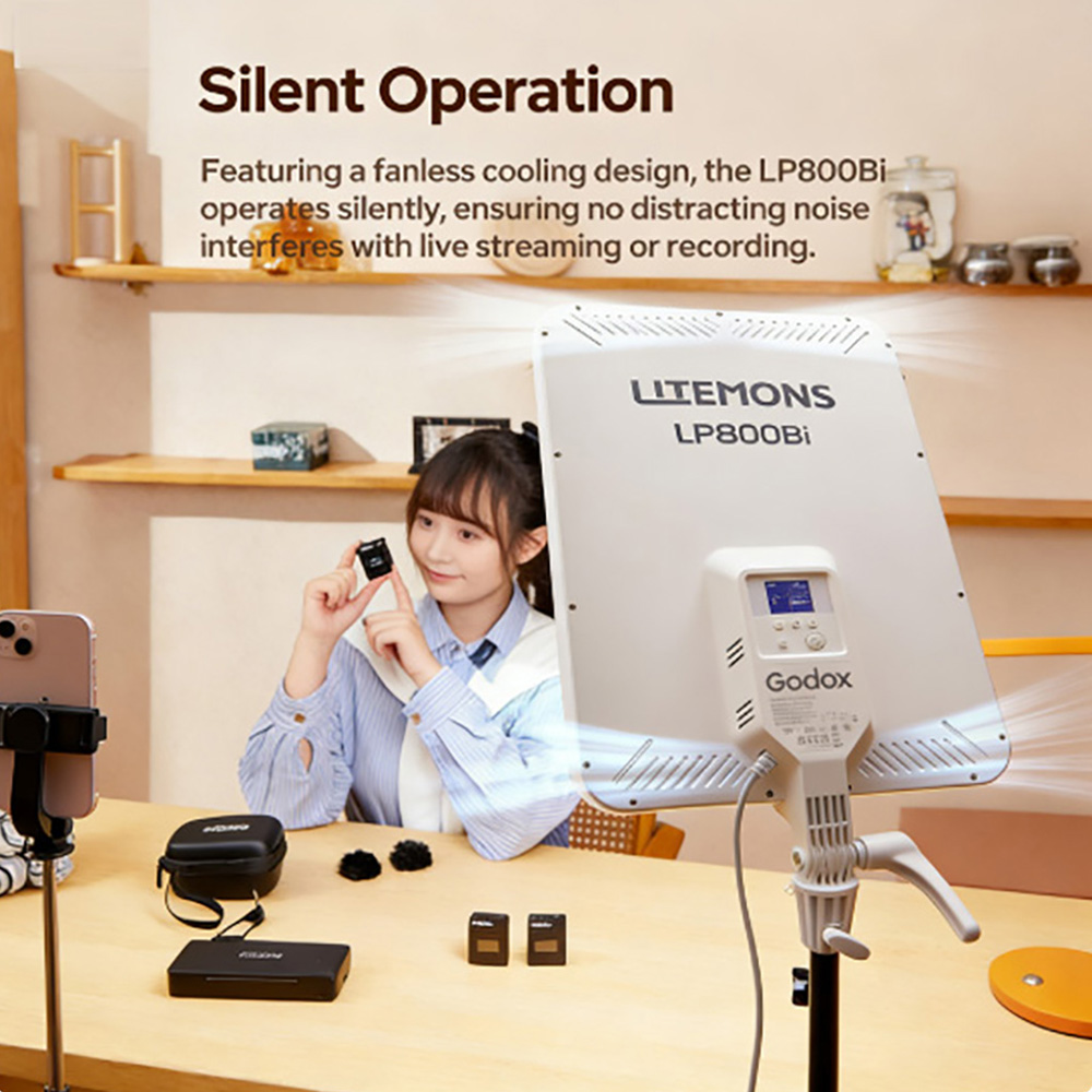 ไฟ LED Godox LP800Bi LITEMONS  - Led Light Panel Stream บทวิจารณ์และราคา