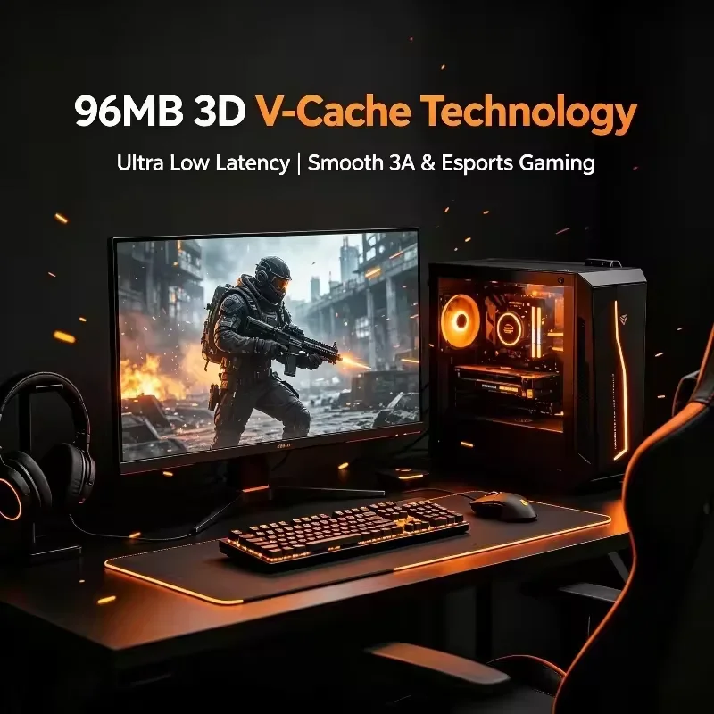 AMD Ryzen 5 5500X3D R5 5500X3D - Amd Cpu Ryzen 5 บทวิจารณ์และราคา