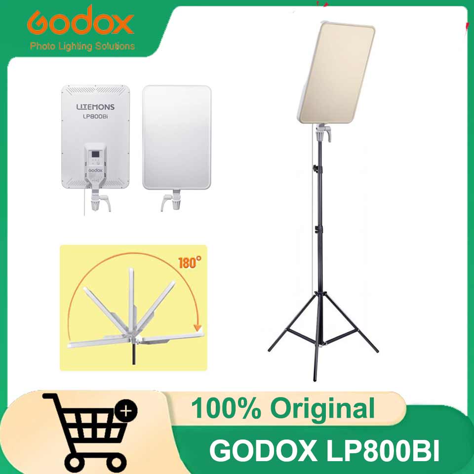 ไฟ LED GODOX LP800BI สำหรับไลฟ - Led Light Panel Stream บทวิจารณ์และราคา