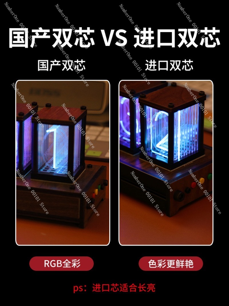 นาฬิกาหลอดเรืองแสง RGB, นาฬิกา - Esports Gaming Youtube บทวิจารณ์และราคา