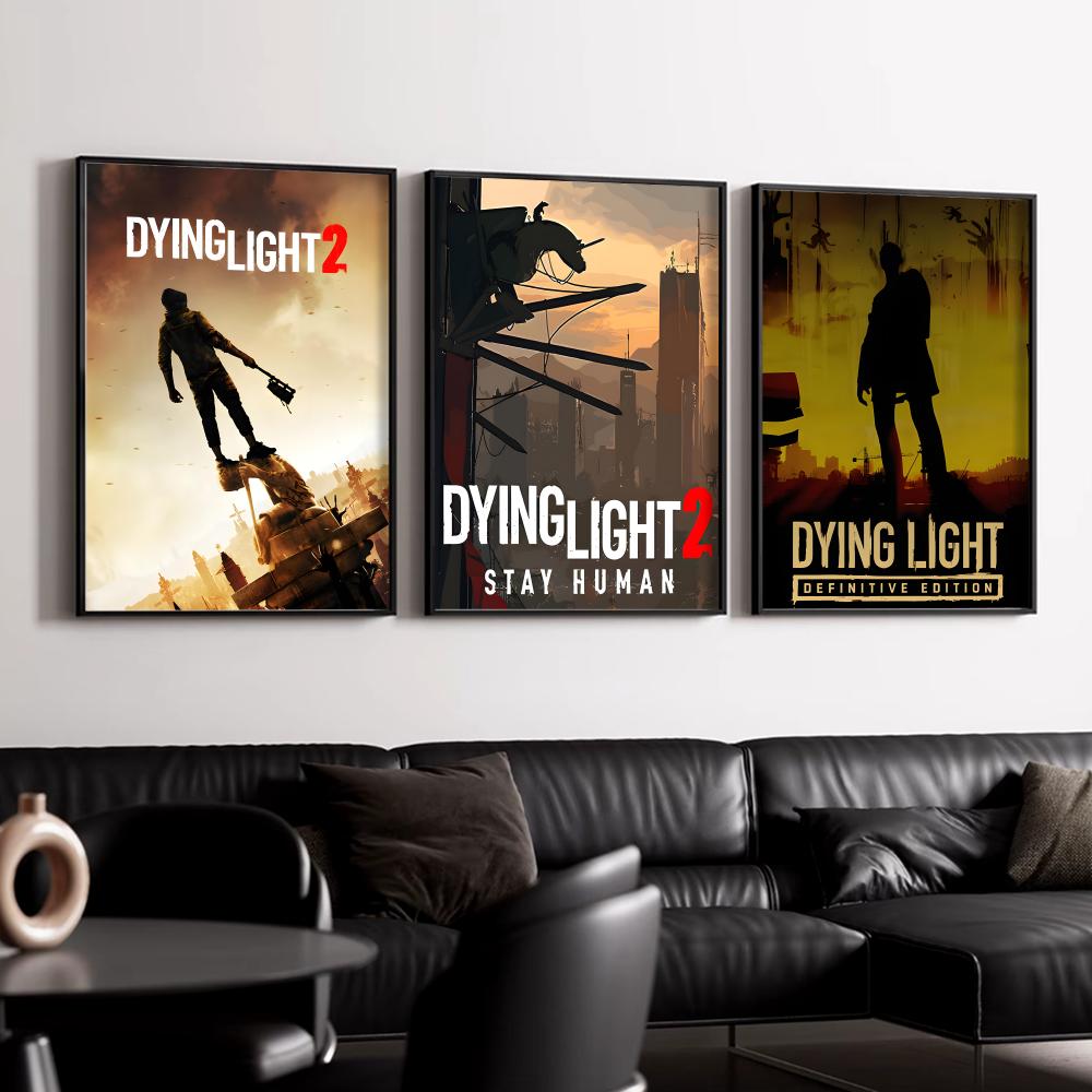 D-Dying L-LightS โปสเตอร์ HD ต - Esports Gaming Lounge บทวิจารณ์และราคา
