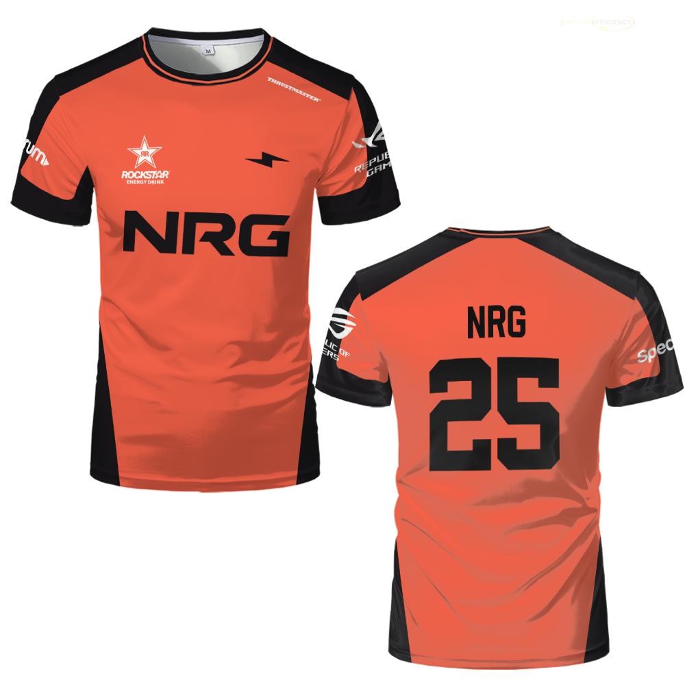 เสื้อยืดแขนสั้น NRG Esports Su - Esports Gaming T Shirt บทวิจารณ์และราคา