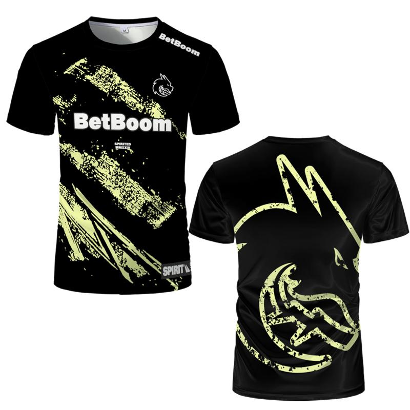 2025 ใหม่ทีม Spirit JERSEY เสื - Esports Gaming T Shirt บทวิจารณ์และราคา