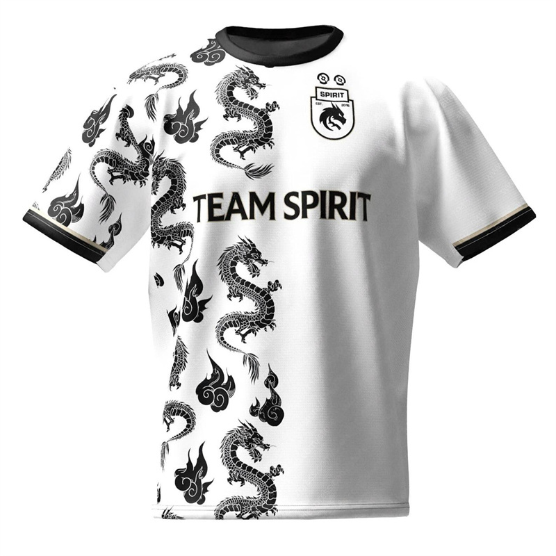 2025 ใหม่ทีม Spirit JERSEY เสื - Esports Gaming T Shirt บทวิจารณ์และราคา