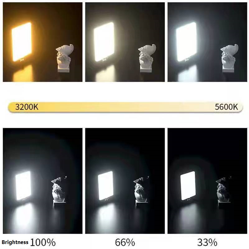 LED เติมโคมไฟแผงไฟวิดีโอ Bi-สี - Led Light Panel Stream บทวิจารณ์และราคา