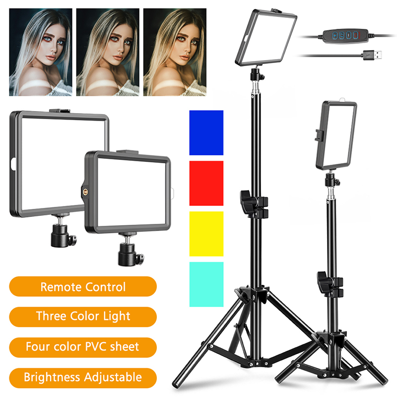 การถ่ายภาพ LED Selfie Video Li - Led Light Panel Stream บทวิจารณ์และราคา