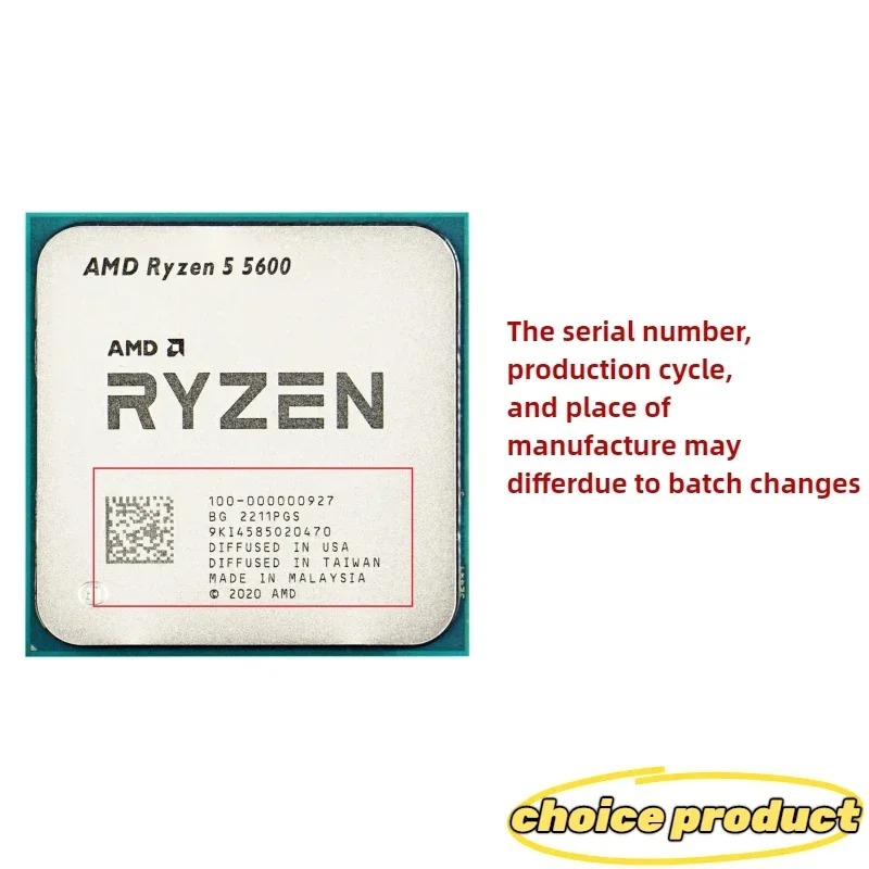 AMD Ryzen 5 5600 ซ็อกเก็ต AM4  - Amd Cpu Ryzen 5 บทวิจารณ์และราคา