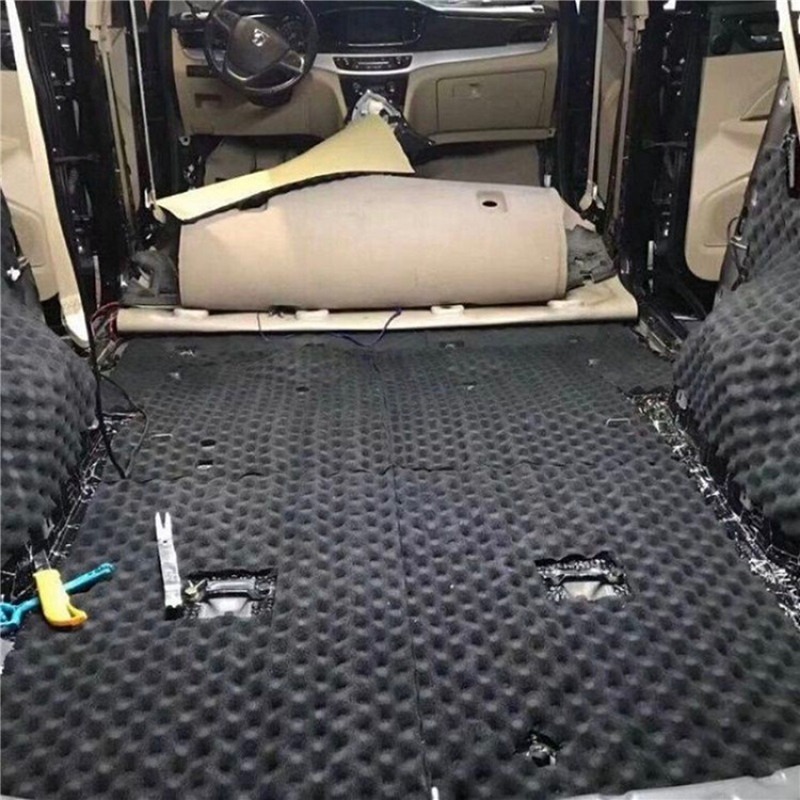 แผ่นใยฝ้ายซับเสียงแบบมีกาวในตั - Sound Dampening Foam บทวิจารณ์และราคา