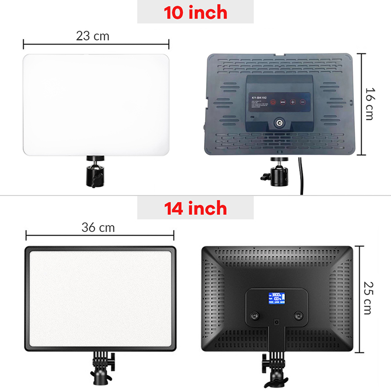 ไฟ LED วิดีโอขนาด 14 นิ้ว 10 น - Led Light Panel Stream บทวิจารณ์และราคา