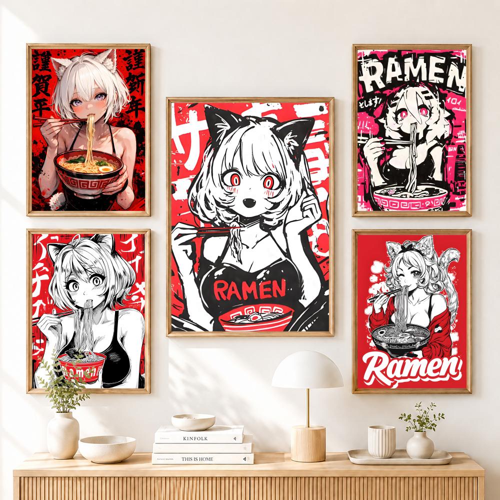 อะนิเมะสาวแมวภาพวาดการประดิษฐ์ - Esports Gaming Lounge บทวิจารณ์และราคา
