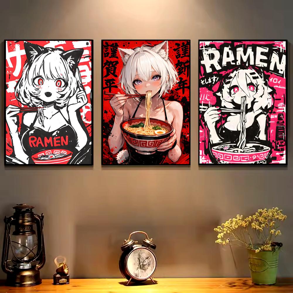 อะนิเมะสาวแมวภาพวาดการประดิษฐ์ - Esports Gaming Lounge บทวิจารณ์และราคา