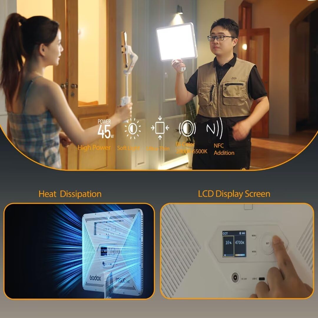 Godox P260C Pro LED Video Ligh - Led Light Panel Stream บทวิจารณ์และราคา