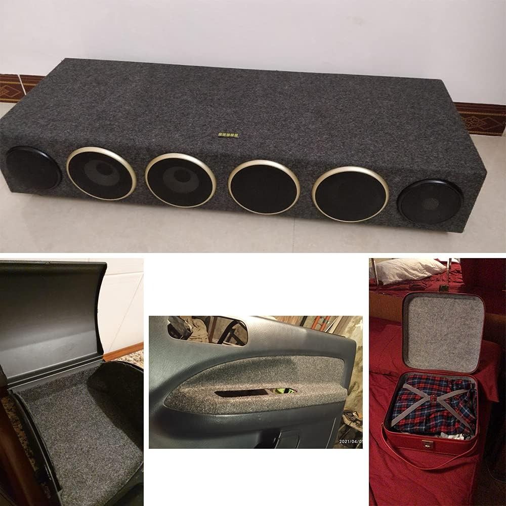 ผ้าสักหลาดปูพื้นสำหรับกล่องลำโ - Sound Dampening Foam บทวิจารณ์และราคา