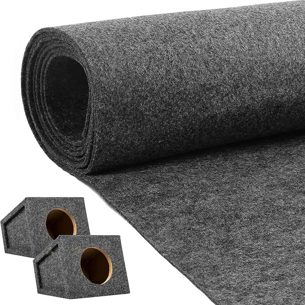 ผ้าสักหลาดปูพื้นสำหรับกล่องลำโ - Sound Dampening Foam บทวิจารณ์และราคา
