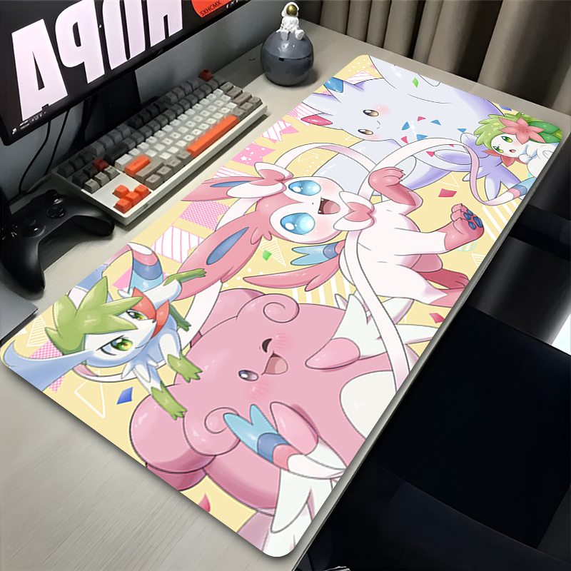 แผ่นรองเมาส์สีชมพูขนาดใหญ่ XXL - Esports Gaming Mousepad บทวิจารณ์และราคา