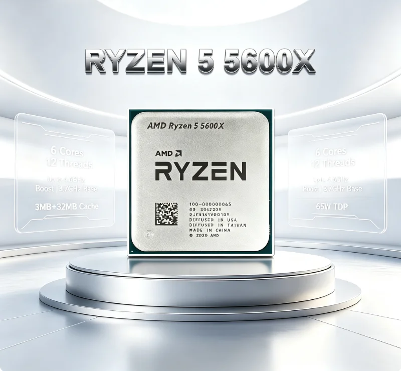 AMD Ryzen 5 5600X 7NM โปรเซสเซ - Amd Cpu Ryzen 5 บทวิจารณ์และราคา