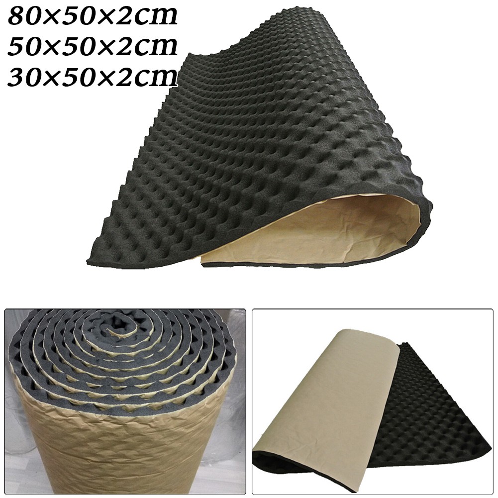 แผ่นซับวูฟเฟอร์โฟมลดเสียงรบกวน - Sound Dampening Foam บทวิจารณ์และราคา