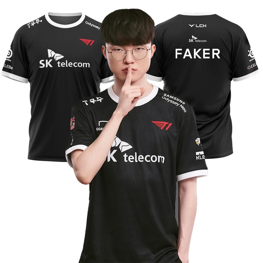 เสื้อยืดทีม SKT T1 ลีกออฟเลเจน - Esports Gaming T Shirt บทวิจารณ์และราคา