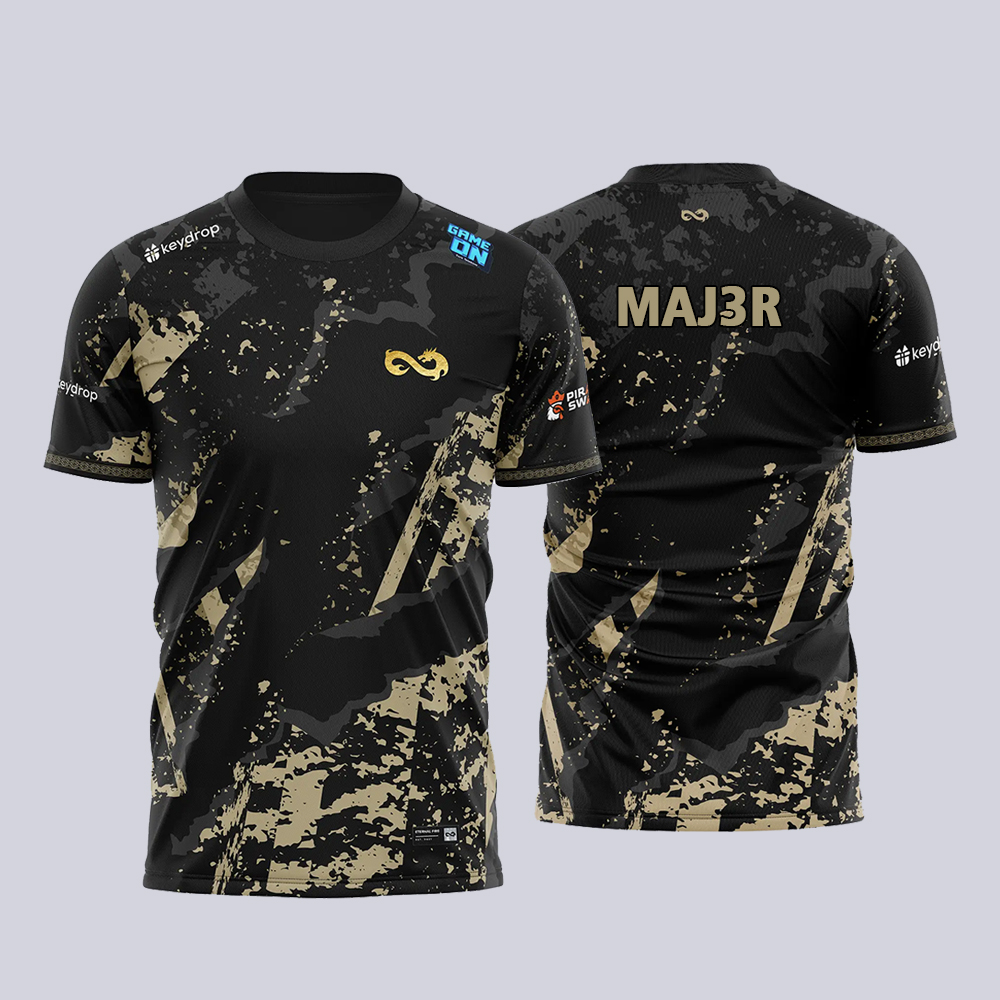 CSGO Esports ทีม Eternal Fire  - Esports Gaming T Shirt บทวิจารณ์และราคา